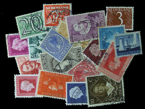 Machu Picchu Nevelig Natte sneeuw Postzegels Nederland 1852-2002